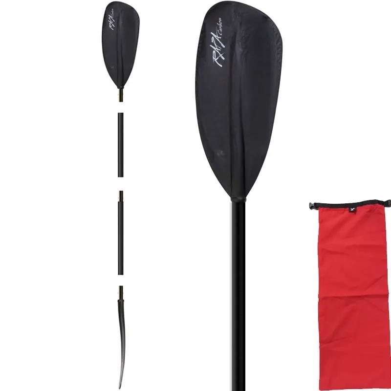 Pagaie kayak TNP Rapa – fibre carbone – 4 parties – 200/215 cm Paiement Sécurisé