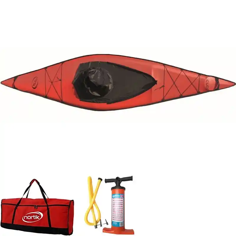 Nouvelle Collection Kayak gonflable Nortik scubi 1 Rouge