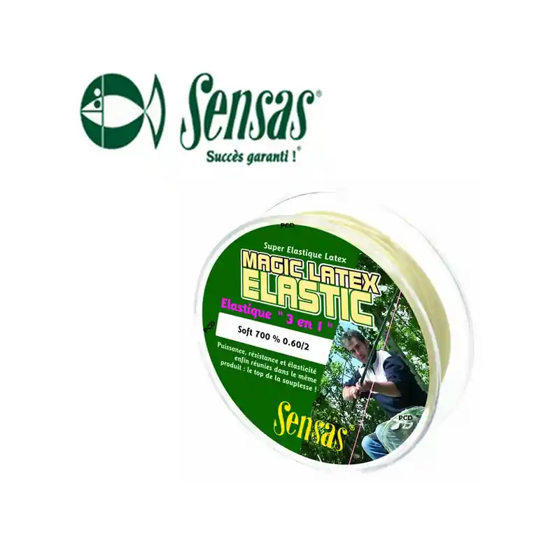 ELASTIQUE SENSAS MAGIC LATEX ELASTIC 7M Populaire