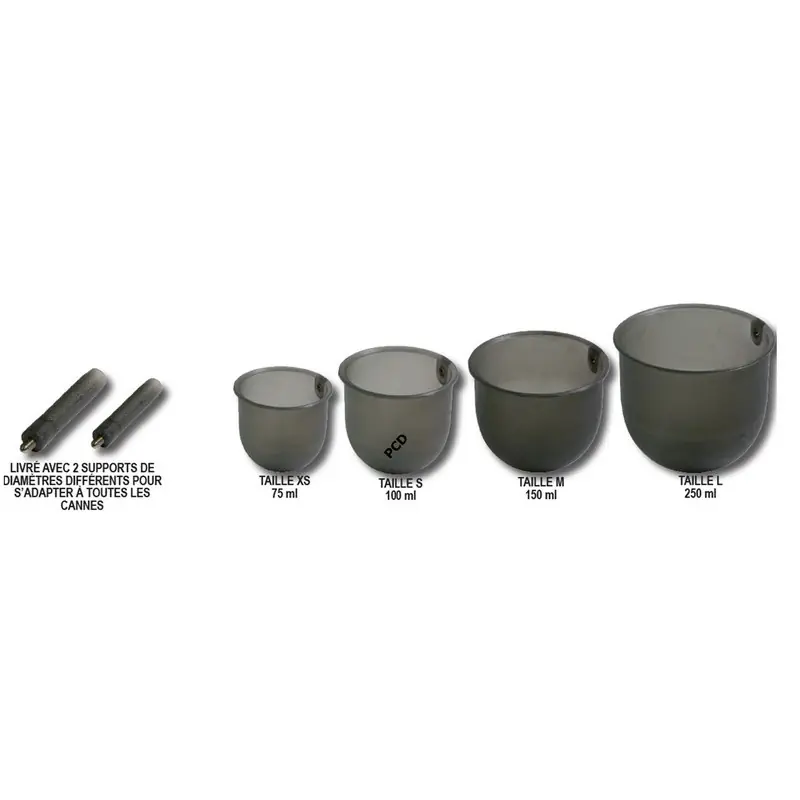 Marque Kit 4 Coupelles Fun Fishing