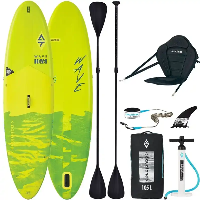 Meilleur Choix Sup Paddle Gonflable Aquatone Wave 10.6 Option Kayak