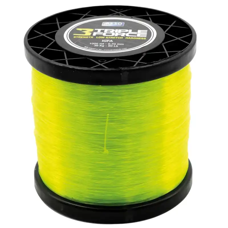 Prix Réduit Nylon Asso Triple Force Jaune