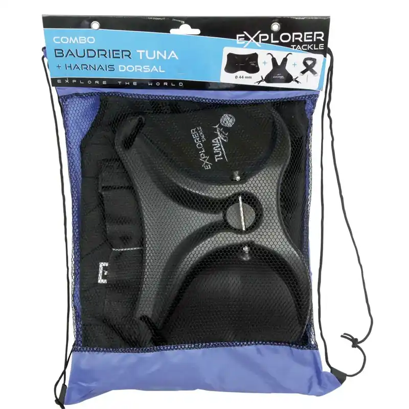 Combos Harnais et Baudrier Explorer Tackle Combo Dorsal Tuna Must-Have
