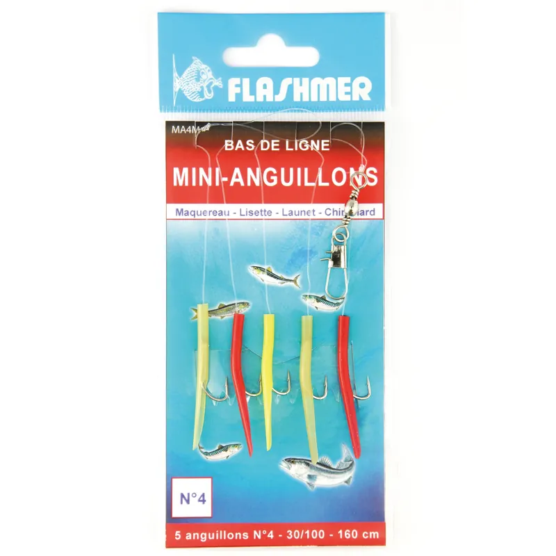 Bas de Ligne Flashmer Mini-Anguillon Quantité Limitée