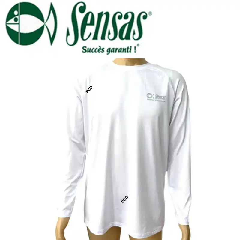 T-SHIRT MANCHES LONGUES SENSAS SUN PROTECT Achetez Aujourd'hui