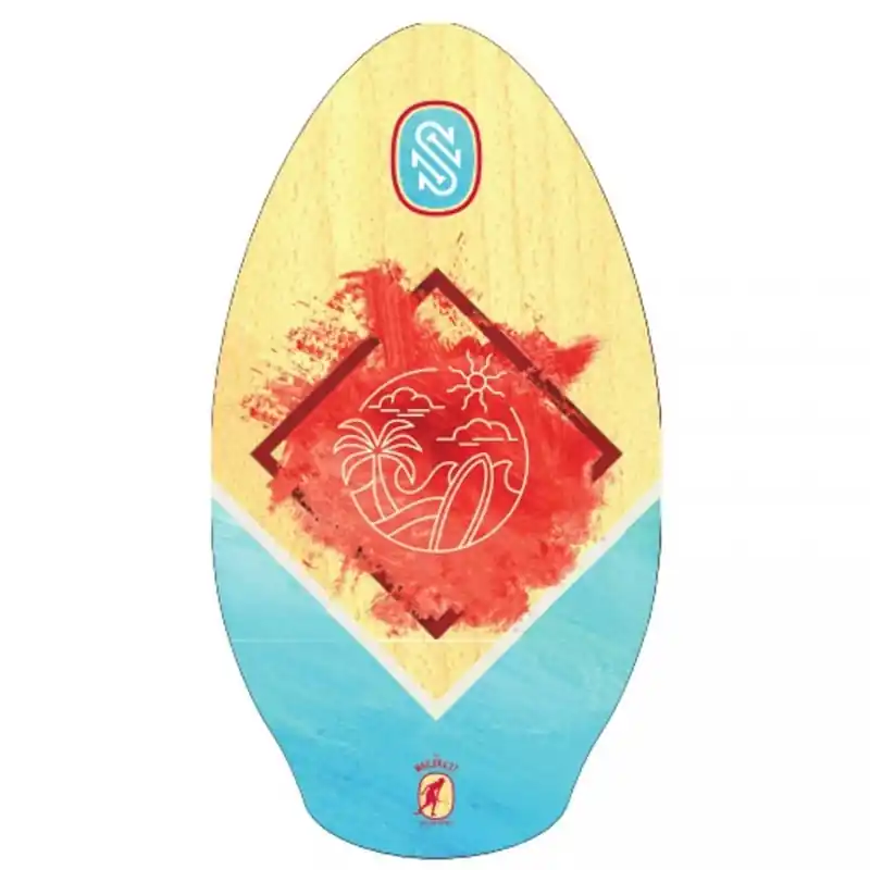Bon Plan Skimboard Skim One Wailuku red teal 37