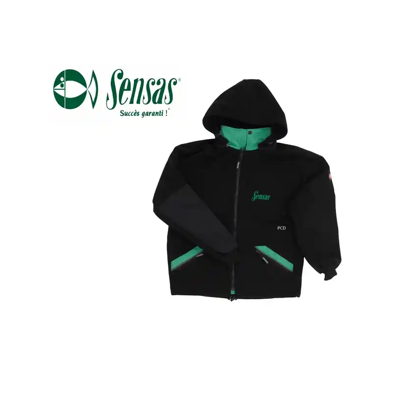 VESTE A CAPUCHE SENSAS WINDSTOPPER HALKON HUNT TAILLE S Promotion Saisonnière