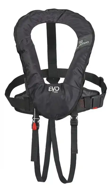 Quantité Limitée Gilet gonflable Plastimo Evo 165N hydrostatique hammar noir