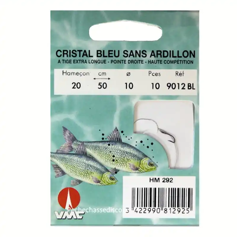 Expédié Aujourd'hui Hameçons Montes Ragot Cristal Bleu Sans Ardillon 35cm