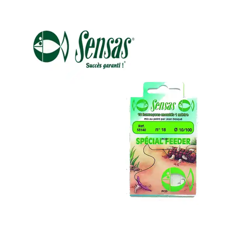 Offre Du Jour HAMECONS MONTES SENSAS SPECIAL FEEDER 1M00 PAR 10