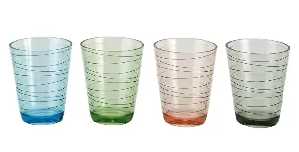 Set de 4 verres Plastimo – Color-lines MS Offre Limitée