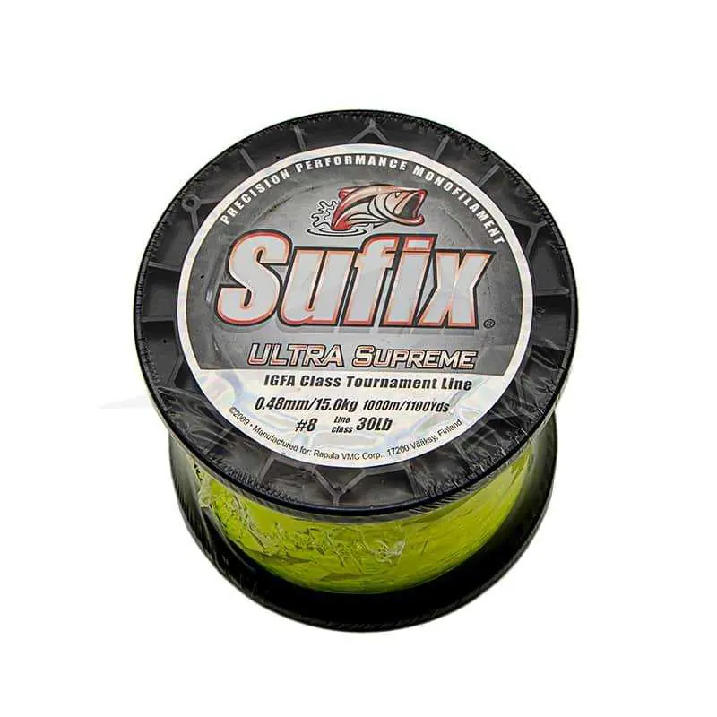 Livraison Express Sufix Nylon Ultra Supreme IGFA