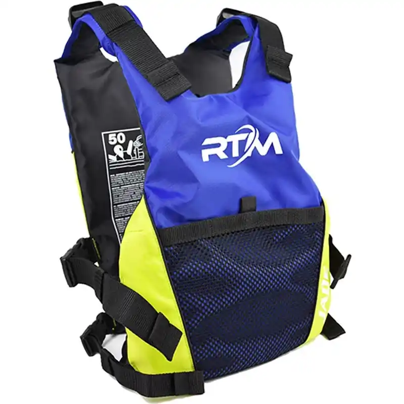 Gilet kayak RTM Jade Bleu/jaune Dernier Modèle