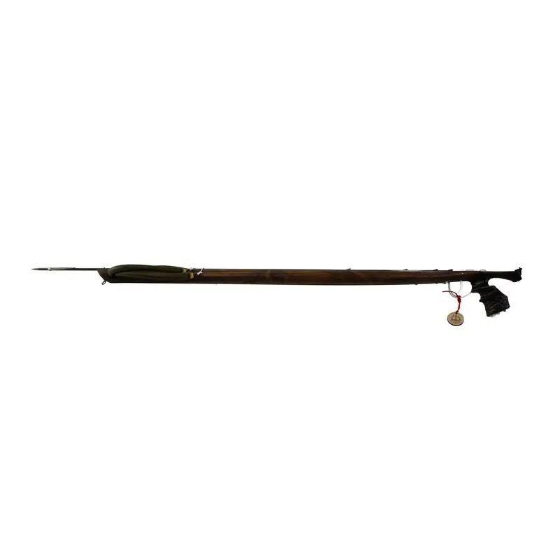 Top Vente Arbalète fusil harpon bois chasse sous marine Deamon Teak Oil – 95