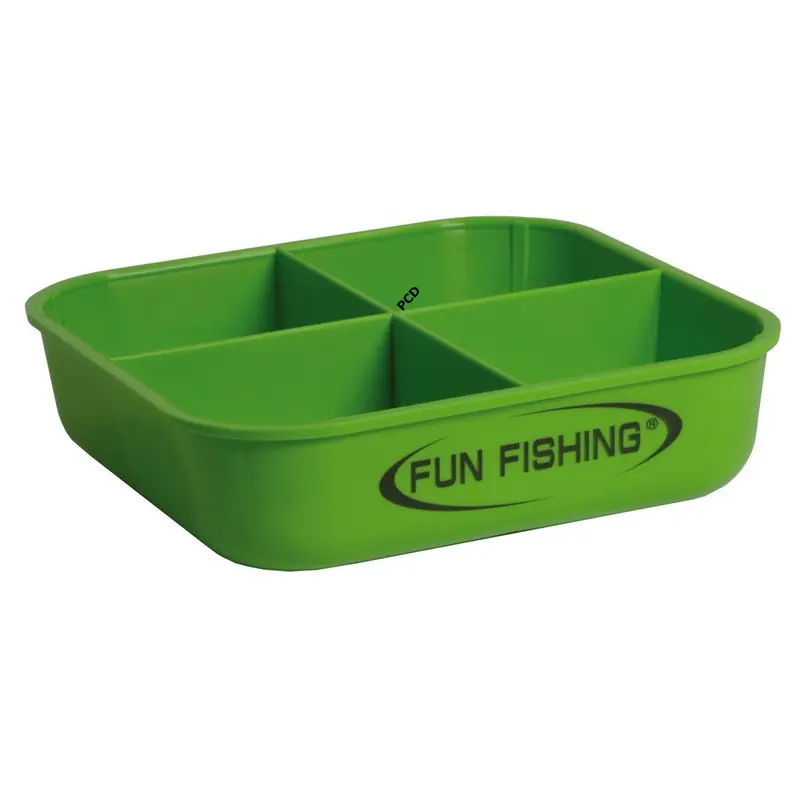 Boite à Esches Fun Fishing 1/2 Litres Avec Couvercle – Compartimentée Promotion Saisonnière