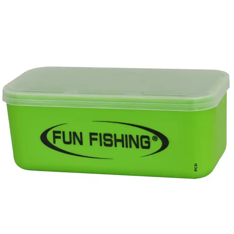 Boîte à Pellets 1/4L Fun Fishing + Couvercle Plein Paiement Sécurisé