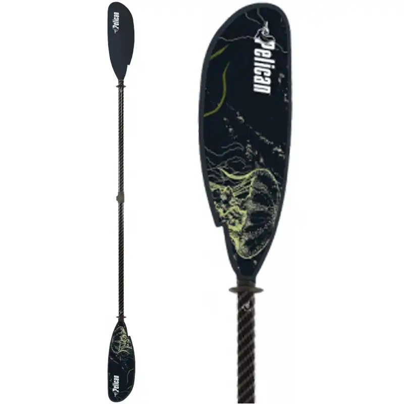 Pagaie kayak Pelican Symbiosa réglable – fibre – 2 parties – 240/250cm Soldes