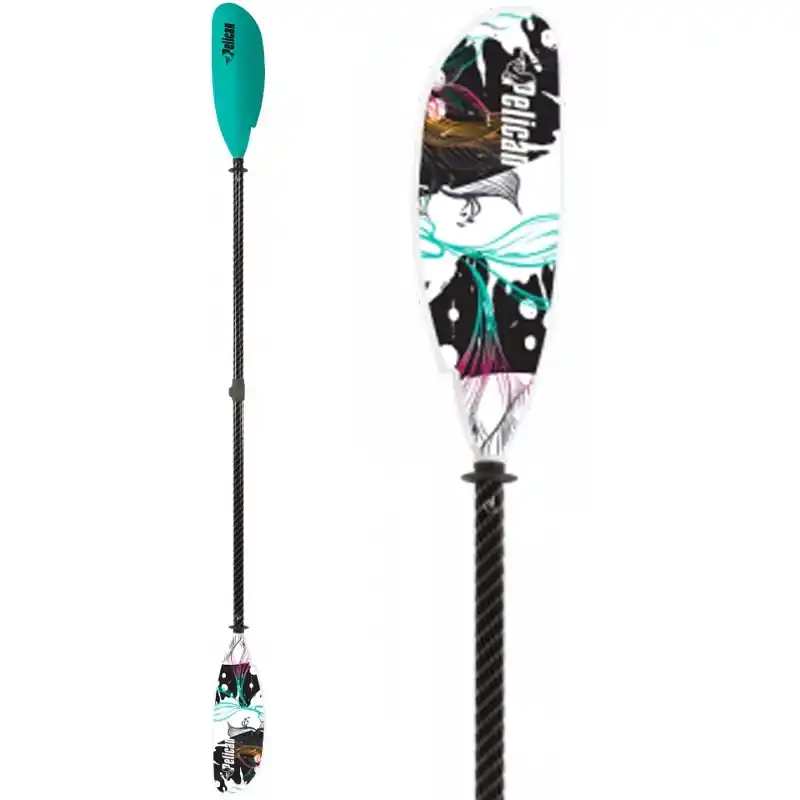 Acheter Direct Pagaie kayak Pelican Symbiosa réglable – fibre – 2 parties – 230/240cm