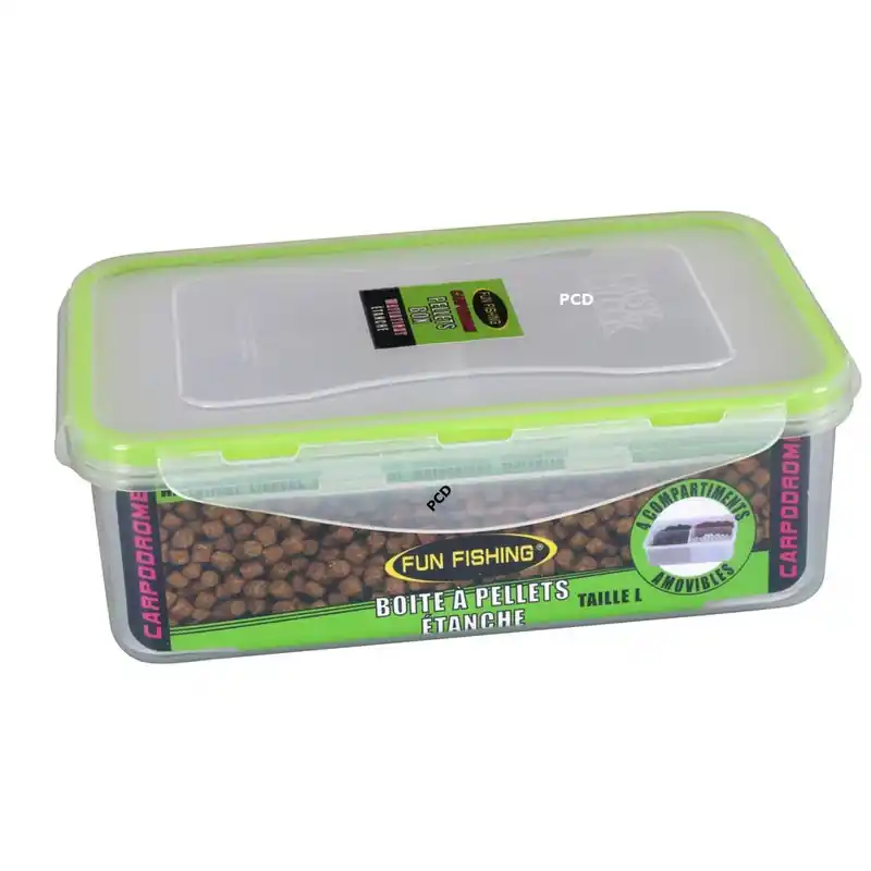Vente Flash Boîte à Pellets Etanche Fun Fishing Taille L