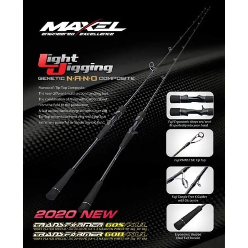 Paiement Sécurisé Maxel Transformer Light Jigging 2020