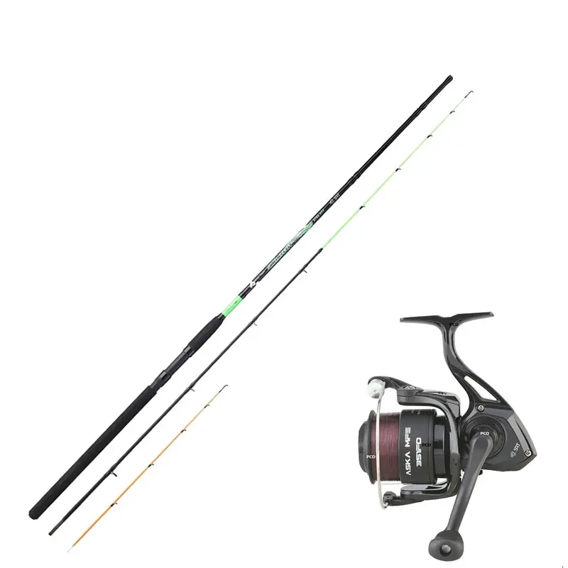 Ensemble Srt Fish Instinct Swaggy Master Feeder 2M70 Et Aska MFE 351FD Réduction