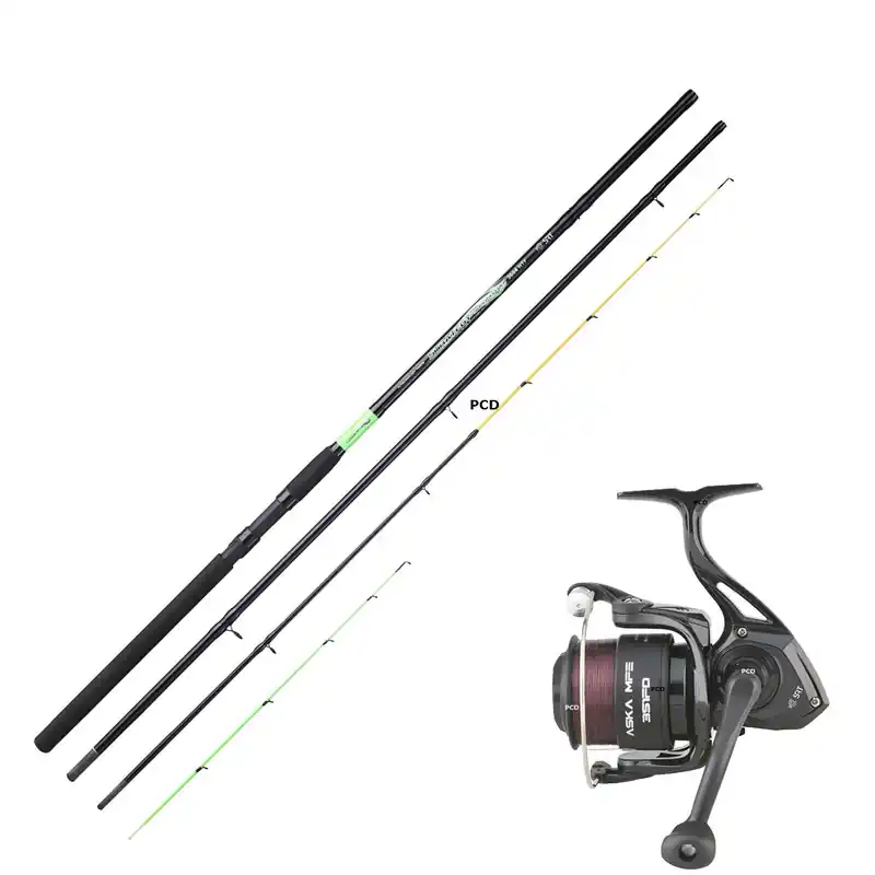 Ensemble Srt Fish Instinct Swaggy Super Feeder 3M60 Et Aska MFE 351FD Commander Vite