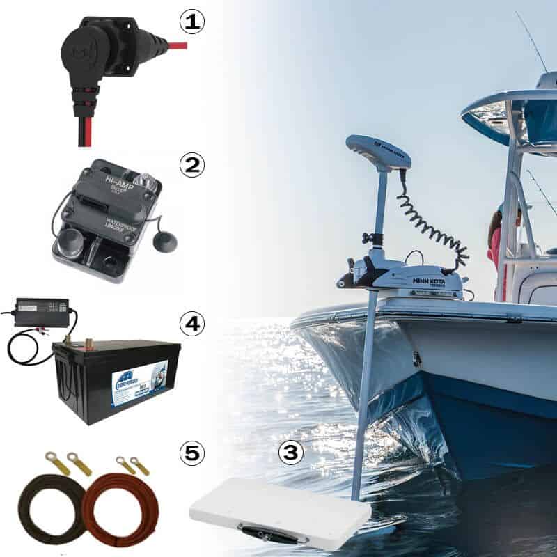 Pack Installation Moteur Minn Kota Bon Plan