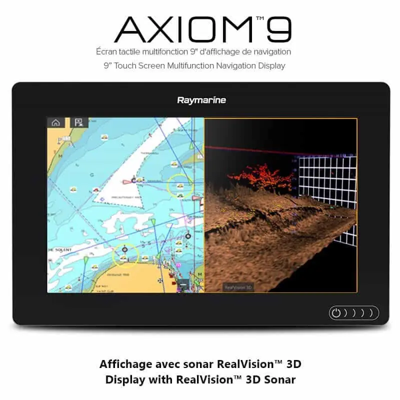 Raymarine Axiom 9 REALVISION 3D Top Vente