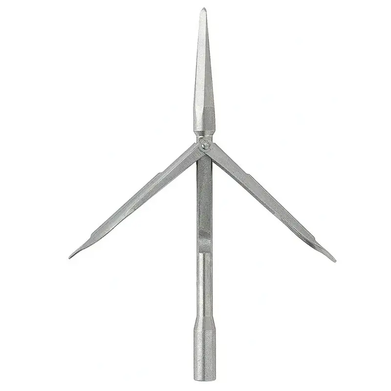 Pointe inox Salvimar Martin Tricuspide double ardillons Acheter Direct