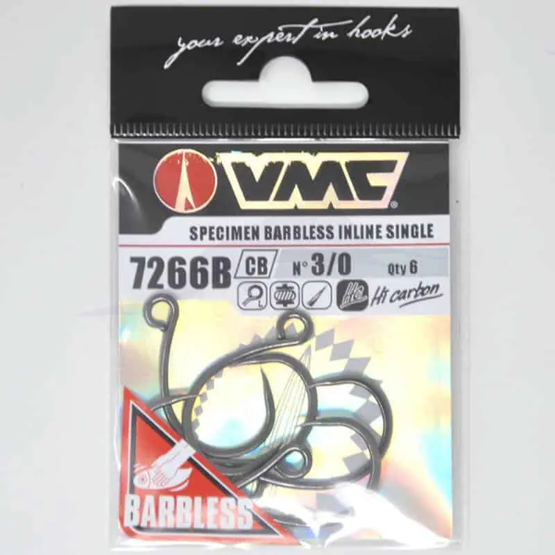VMC 7266B Specimen Barbless Inline Single Super Prix