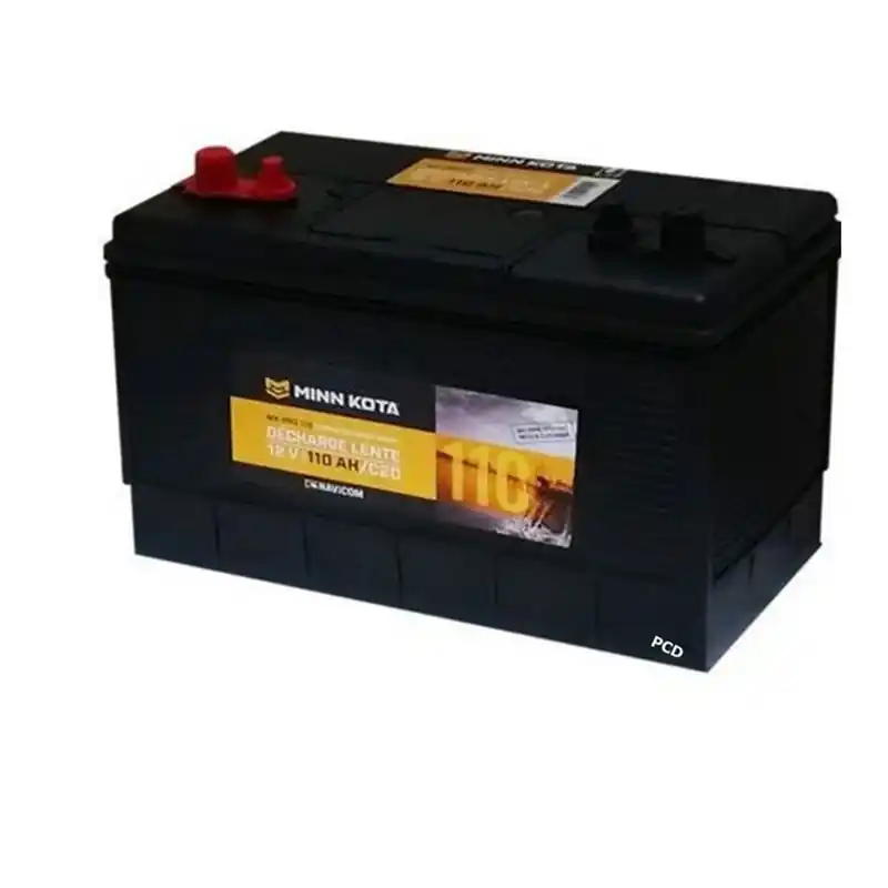 Batterie à Décharge Lente Minn Kota Pro 12V 110Ah Haute Qualité