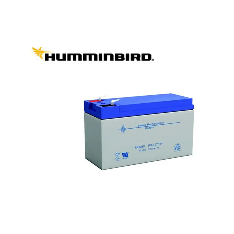Nouvelle Collection BATTERIE HUMMINBIRD 12VOLTS 7 AMPERES