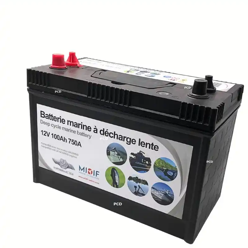 Batterie Marine Haswing Double Bornes 12V 100Ah Meilleur Prix