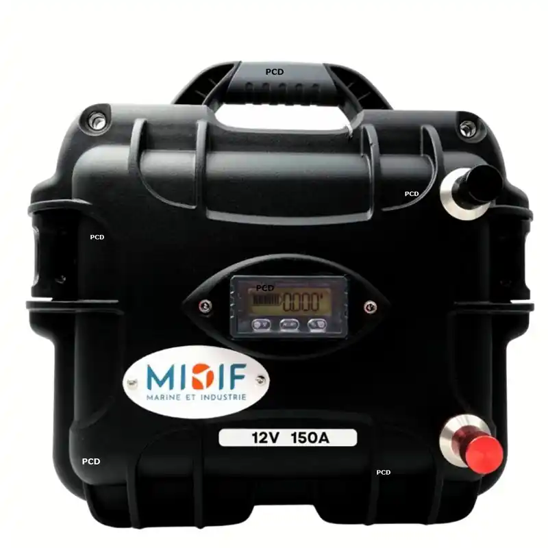 Solde Batterie Lithium Haswing LifePo4 4S Valise 12V 150Ah Avec Chargeur