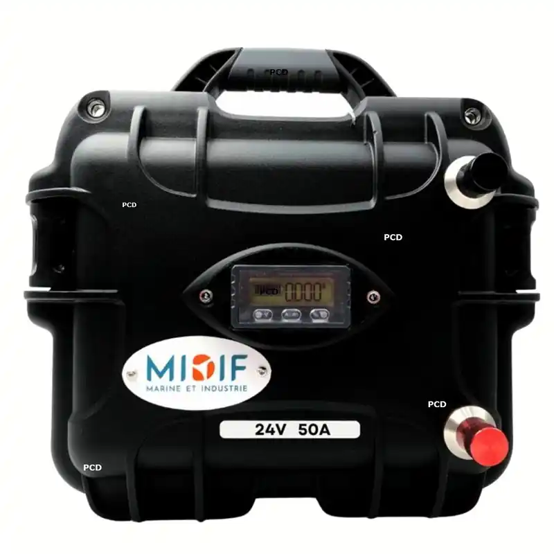 Must-Have Batterie Lithium Haswing LifePo4 8S Valise 24V 50Ah Avec Chargeur