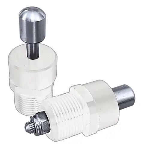 Acheter En Ligne Obus vissés avec insert Delrin Blanc