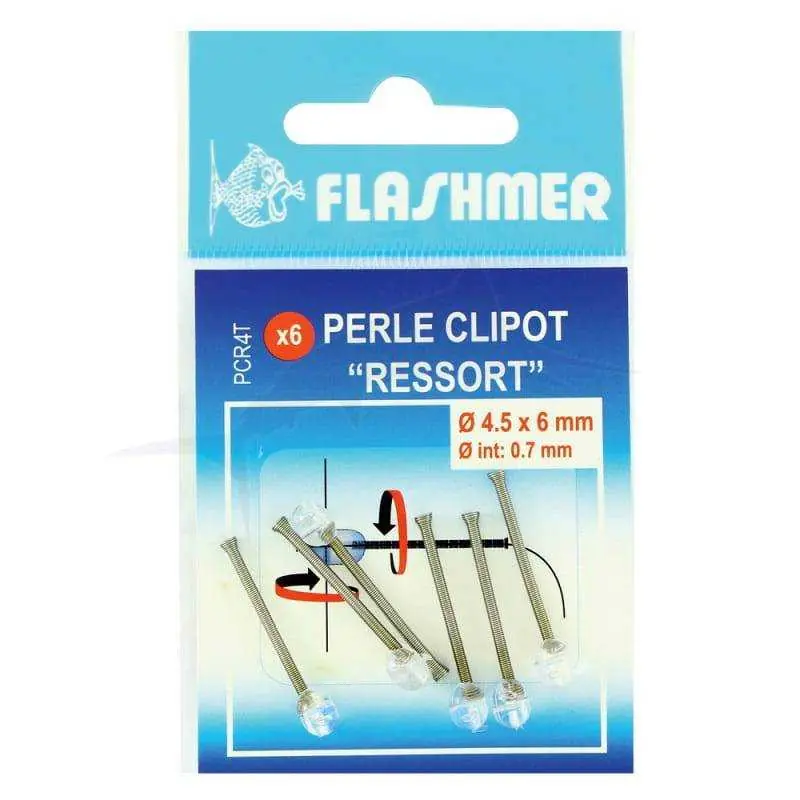 Certifié Flashmer Perle Clipot Ressort