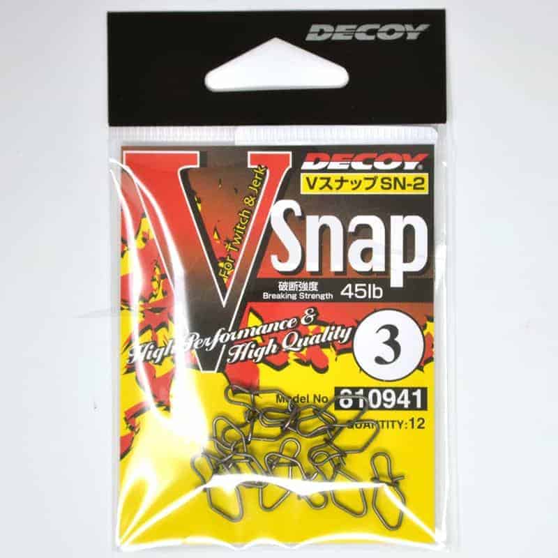 Nouveauté Agrafes Decoy V Snap SN-2