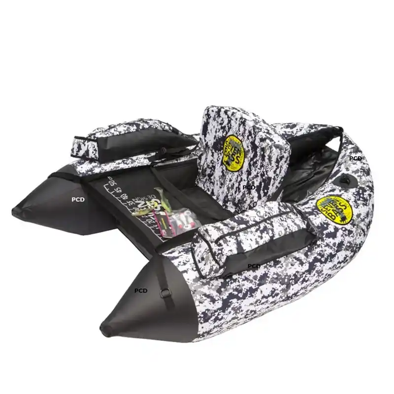 Float Tube Seven Bass Def Camo Blanc Authentique