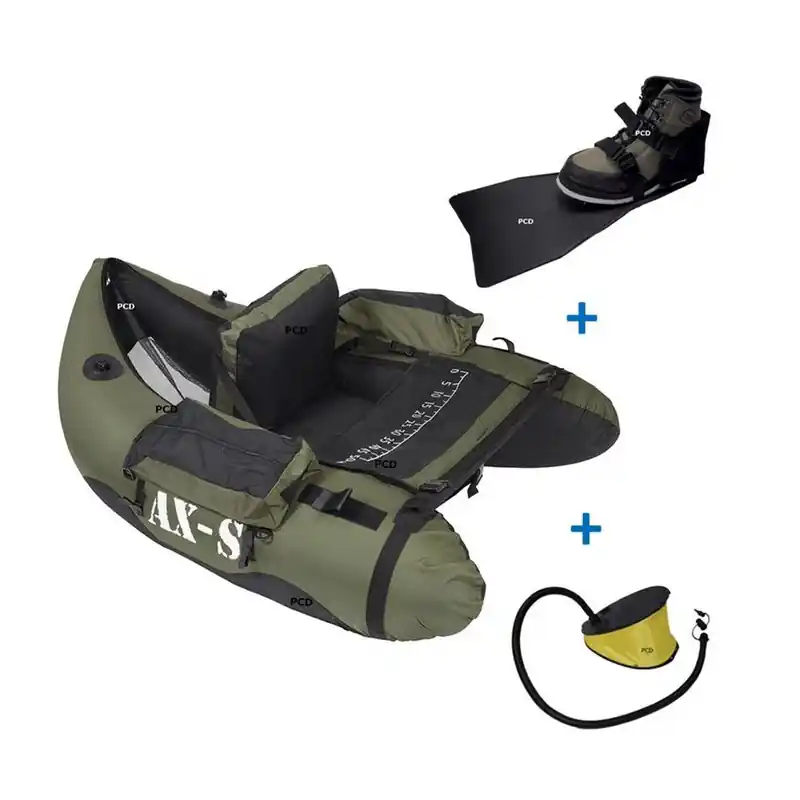 Pack Float Tube Sparrow AXS Premium Vert + Pompe + Palmes Commander Maintenant