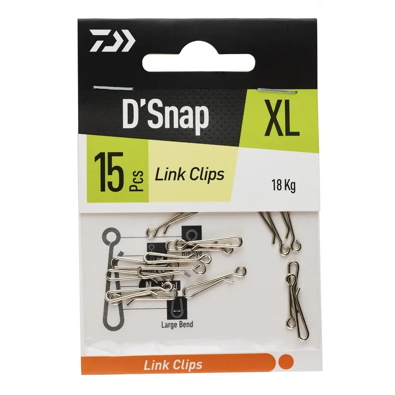 Agrafe Daiwa D‘Snap plomb Lead Snap TAILLE S Haute Qualité