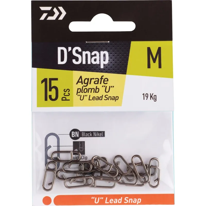 Agrafe Daiwa D‘Snap plomb U Paiement Sécurisé
