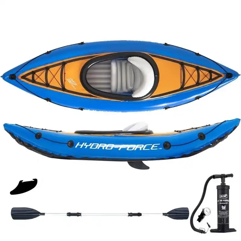Dernier Modèle Kayak gonflable Hydro Force Cove Champion