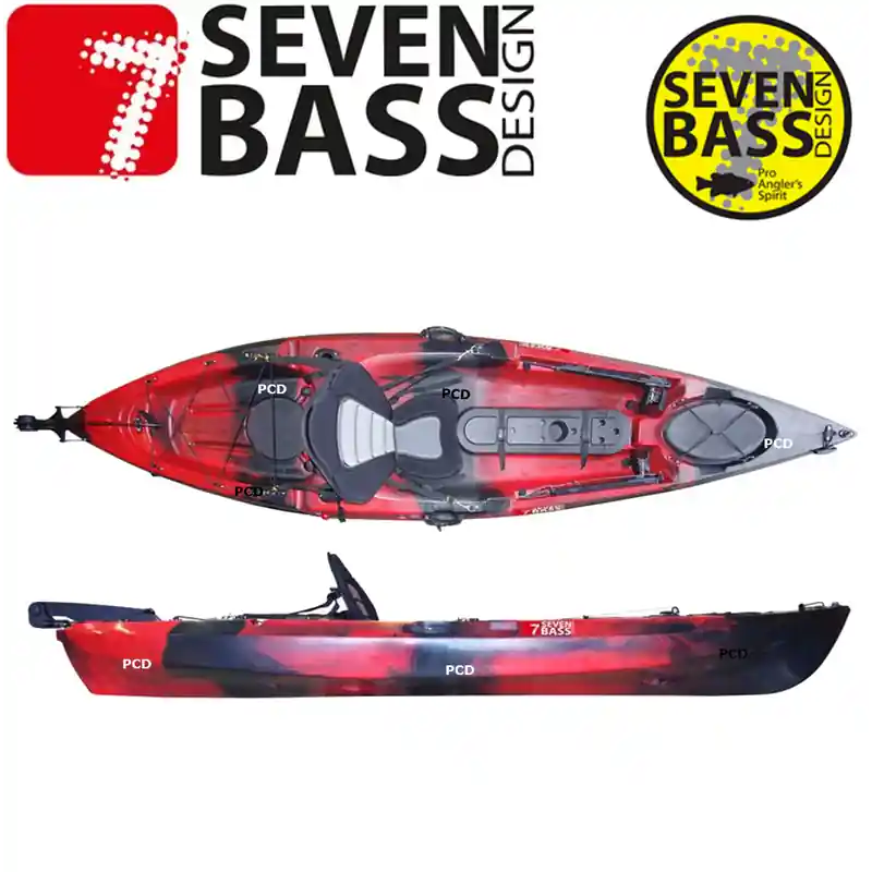 Commande En Gros PACK KAYAK SEVEN BASS VOODOO 10