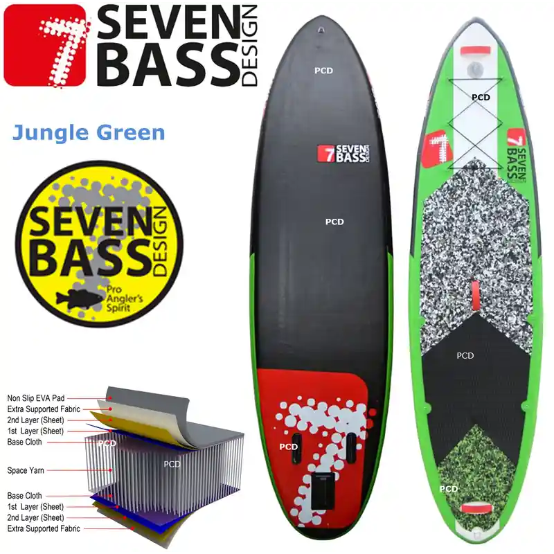Meilleure Vente STAND UP PADDLE SEVEN BASS AVENGER 10‘ TOURING