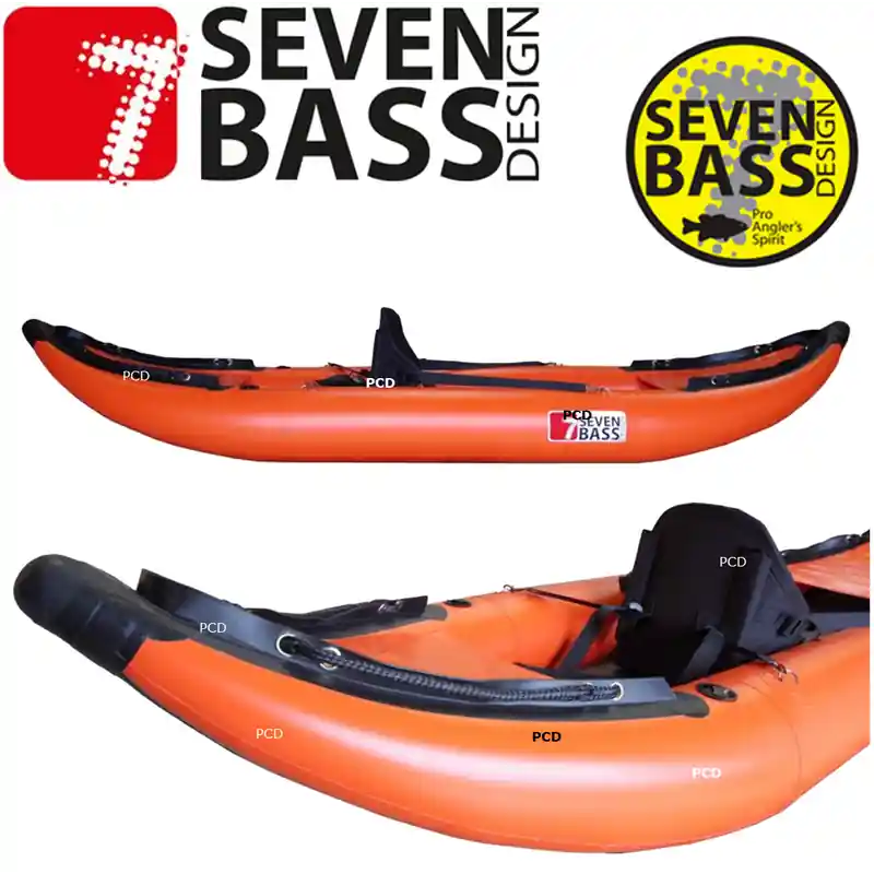 KAYAK GONFLABLE SEVEN BASS IRONCLAD Paiement Sécurisé