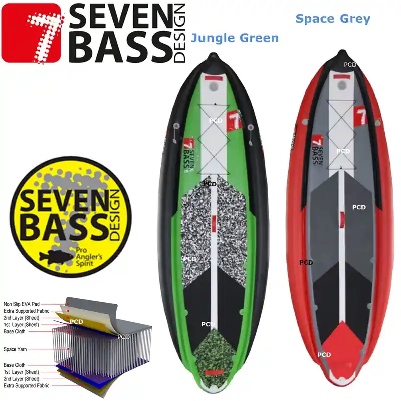 Must-Have STAND UP PADDLE SEVEN BASS MUTANT 11‘