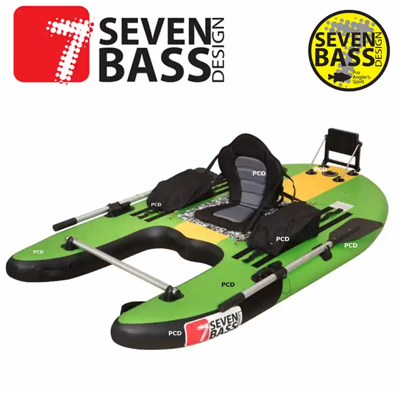 Populaire FLOAT TUBE SEVEN BASS JUNGLE OPERATOR EVO VERT