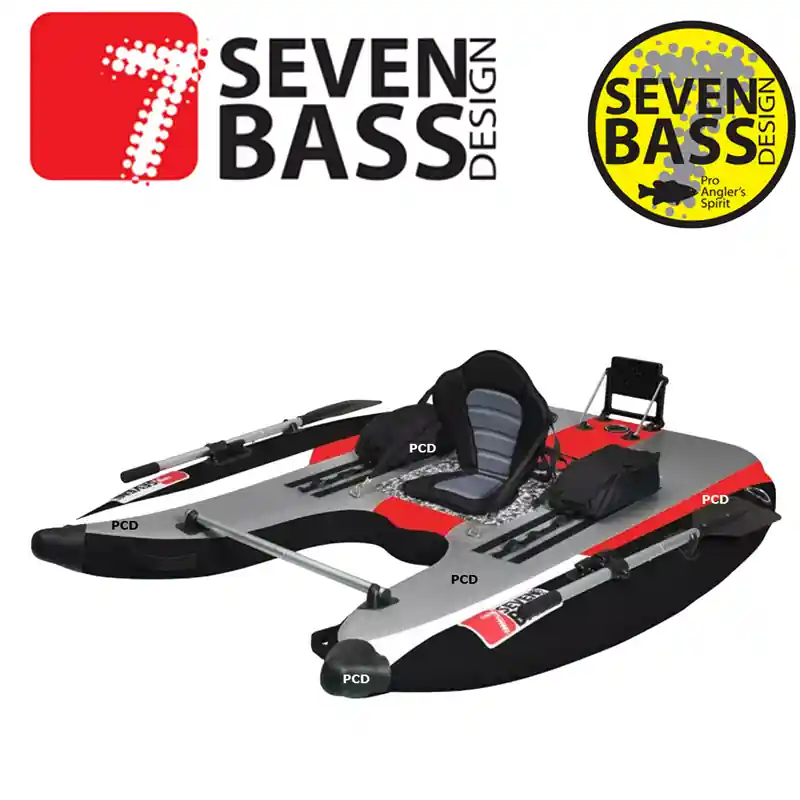 Commander Vite FLOAT TUBE SEVEN BASS FLATFORM EVO XL GRIS