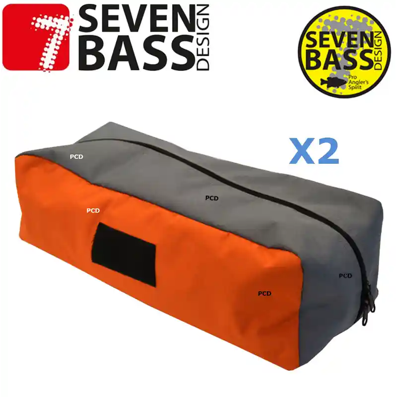 PAIRE DE SACOCHES POUR FLOAT TUBE SEVEN BASS BOLT Achat Immédiat